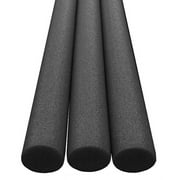 Oodles of Noodles Solid Deluxe Foam Pool Swim Noodles 3 Pack 55 Inch Length