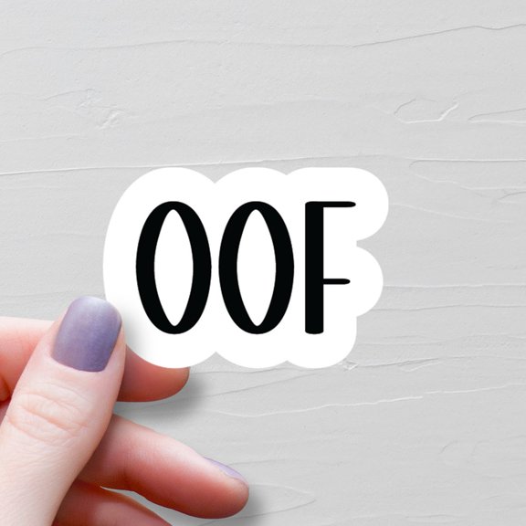 Oof Ws43 Sticker
