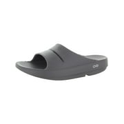 Oofos Mens Ooahh Cut-Out Flexible Slide Sandals