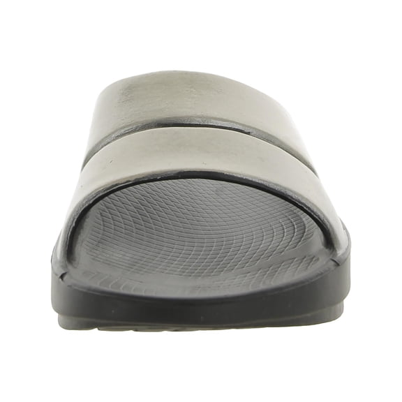 Oofos Mens Ooahh  Textured Sport Slide Sandals