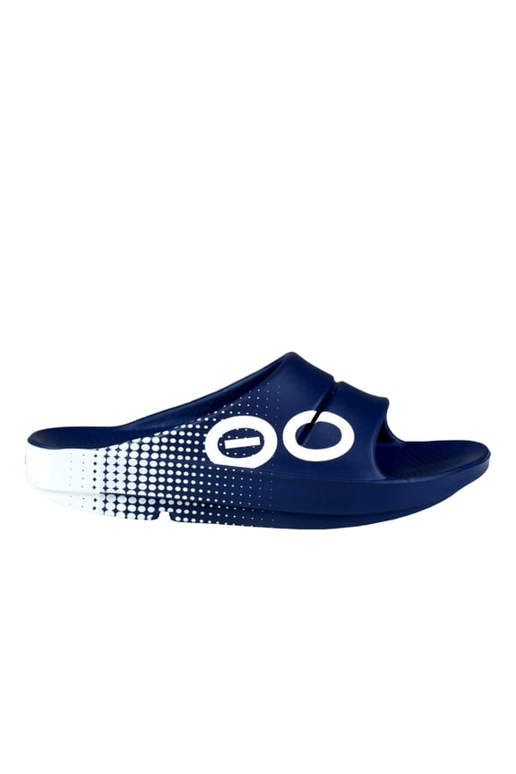 OOahh Sport Slide Navy Matrix 1500NVMTRX Men's Size 4