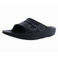 thumbnail image 1 of OOFOS Ooahh Sport Unisex Shoes Size 12, Color: Matrix Black, 1 of 5