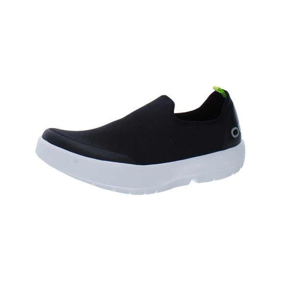 Oofos Womens Oomg Eezee Canvas Walking Casual and Fashion Sneakers