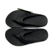 OOFOS Unisex Ooriginal Thong Flip Flop - Black Size 9 /11