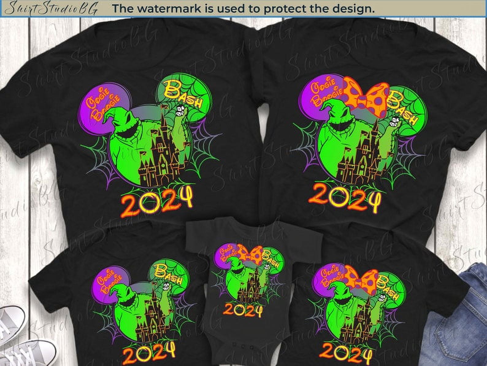 Oogie Boogie Bash 2024 Disney Halloween Party Shirts, Halloween Shirt