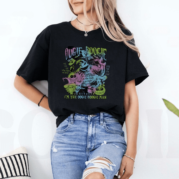 Oogie Boogie Bash Disneyland Costume Party Boogie Man T-Shirt All Size S-5XL