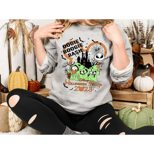 Oogie Boogie Bash Sweatshirt, Disney Halloween Party 2024, Disneyland