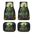 thumbnail image 1 of Oogie Boogie Car Mats Set 4 Pieces with Double Stitch Line Anti-Slip Backing Design Universal Fit for Most Vehicles, 1 of 8