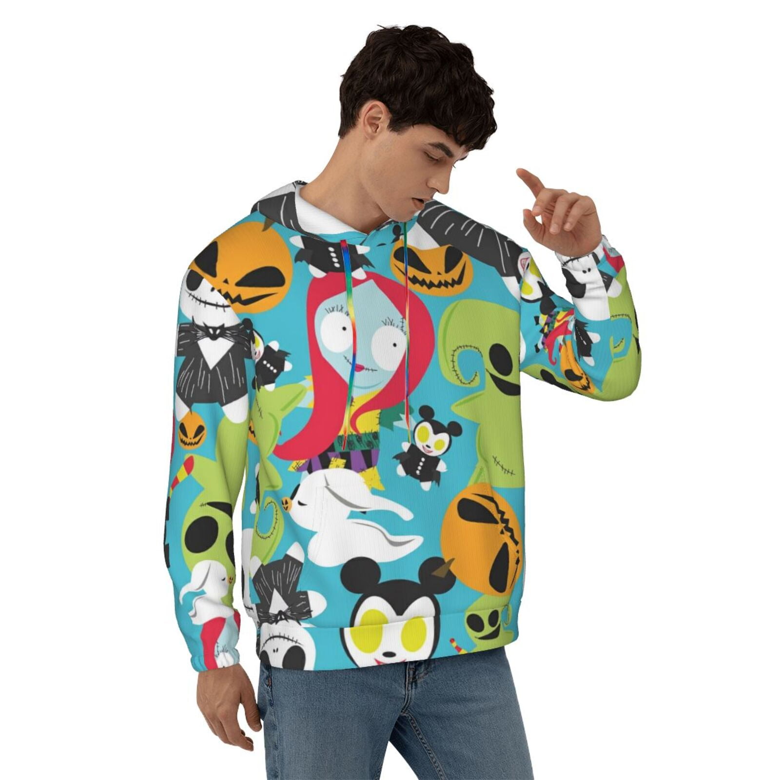 Oogie Boogie Hoodie For Men Women Novelty Graphic Print Hoodies