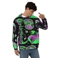 thumbnail image 1 of Cartoon Character Hoodie For Men Women Novelty Graphic Print Hoodies Casual Hooded Sweatshirt with Pocket Small, 1 of 8