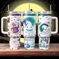 thumbnail image 1 of Oogie Boogie Man Nightmare Tumbler 40oz, Jack Skellington Engraved Tumbler, Nightmare Before Christmas Tumbler, Xmas Drinkware Tumbler, 1 of 3