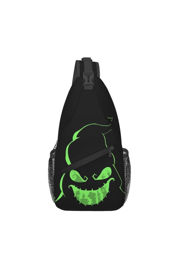 Oogie Boogie Sling Bag Crossbody Sling Backpack Chest Bag Daypack Purses Shoulder Bag For Women Men Travel Hiking