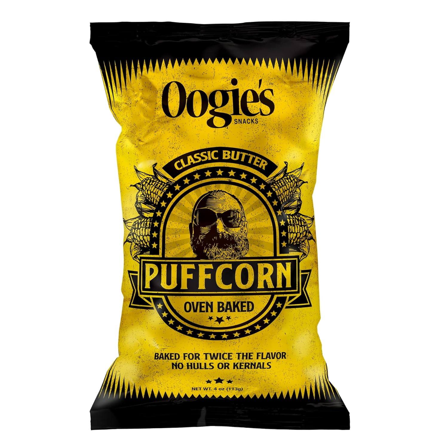 Oogie's Gourmet Puffcorn 12 Pack Classic Butter Flavor Gluten