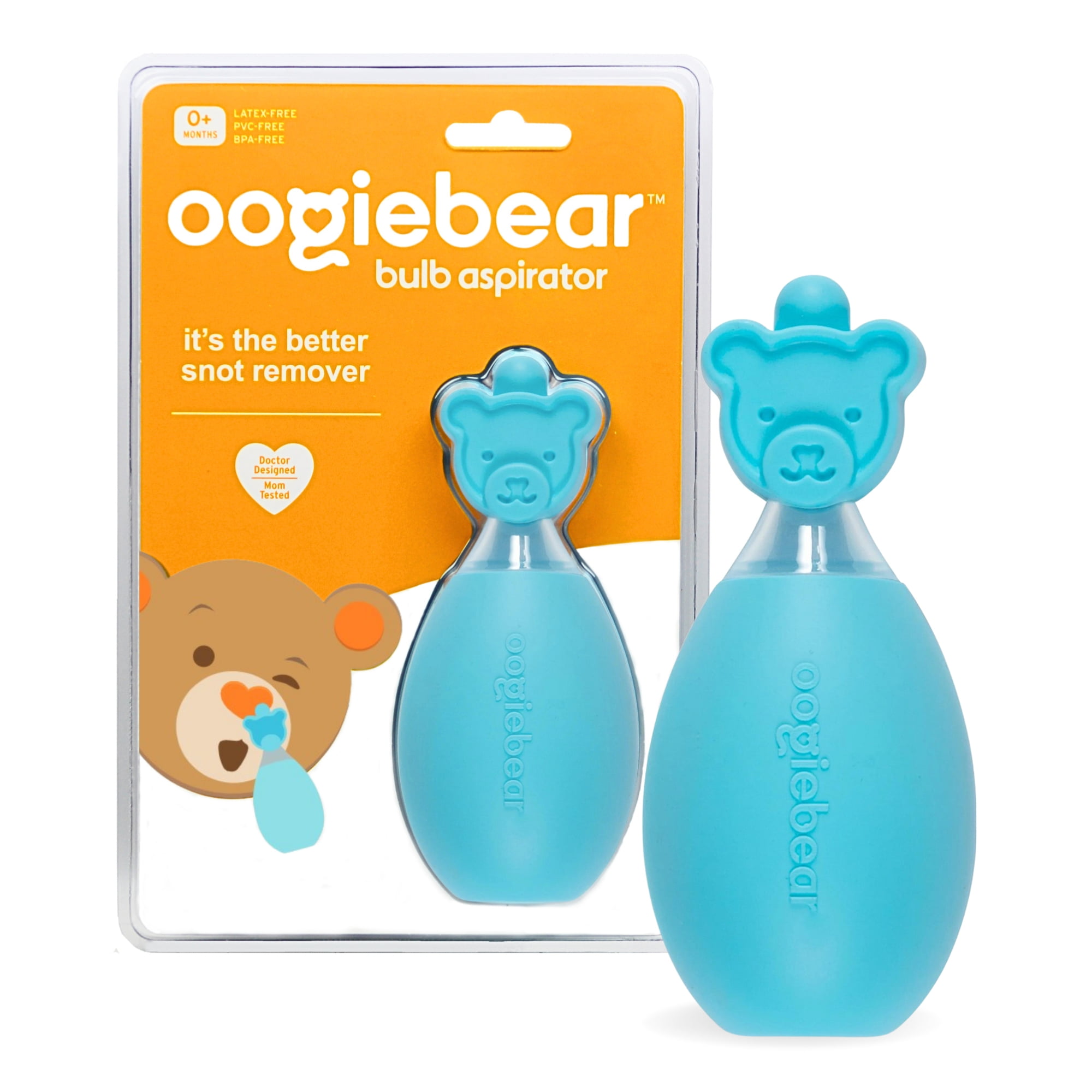 oogiebear Bulb Aspirator — The Safe Baby Nose Sucker Baby Nasal