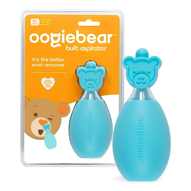 oogiebear Bulb Aspirator — The Safe Baby Nose Sucker Baby Nasal