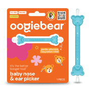 Oogiebear Newborn and Infant Nose and Ear Cleaning Tool - Dual Snot and Ear Wax Remover