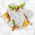 thumbnail image 1 of Ooh Deer Christmas Silicone Mold, 1 of 5
