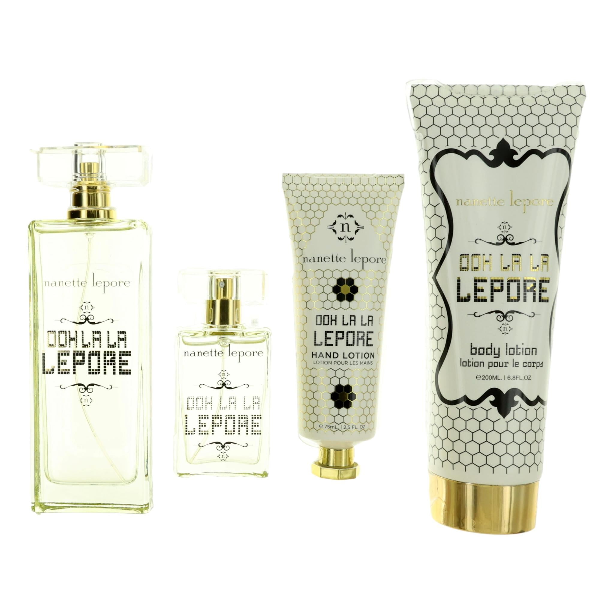 Beauty Abroad by Nanette Lepore, 4 Piece Gift Set for Women