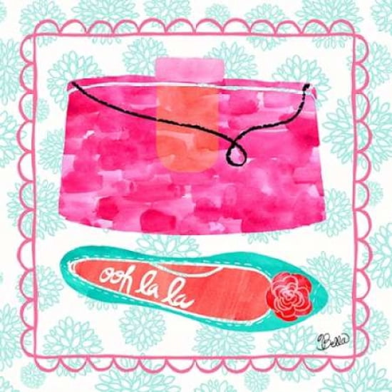 Ooh La La Vintage Fashion Canvas Art - Studio Bella (24 x 24)