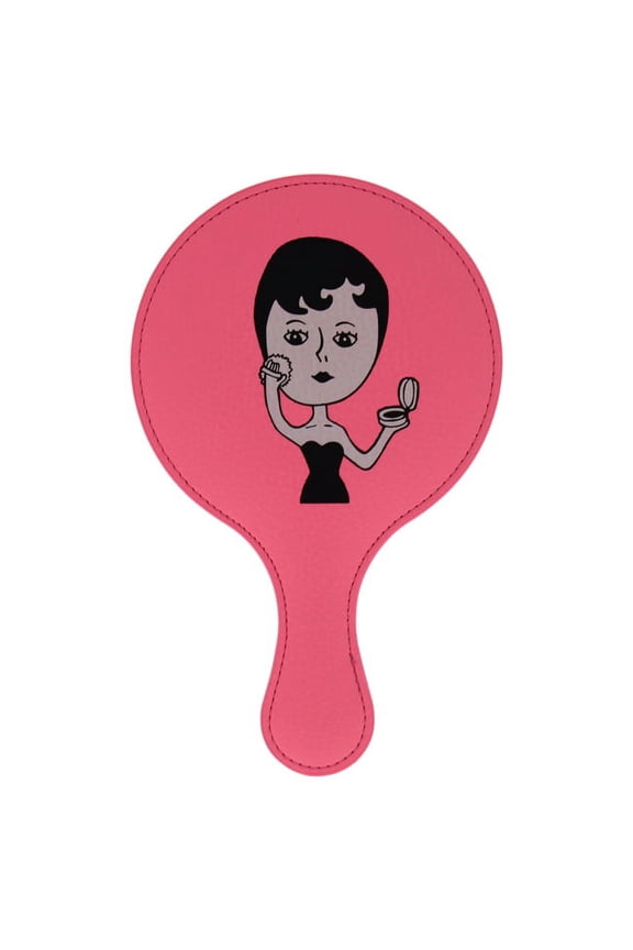 Beauty Aurore Hand Mirror - Pink 1 Pc