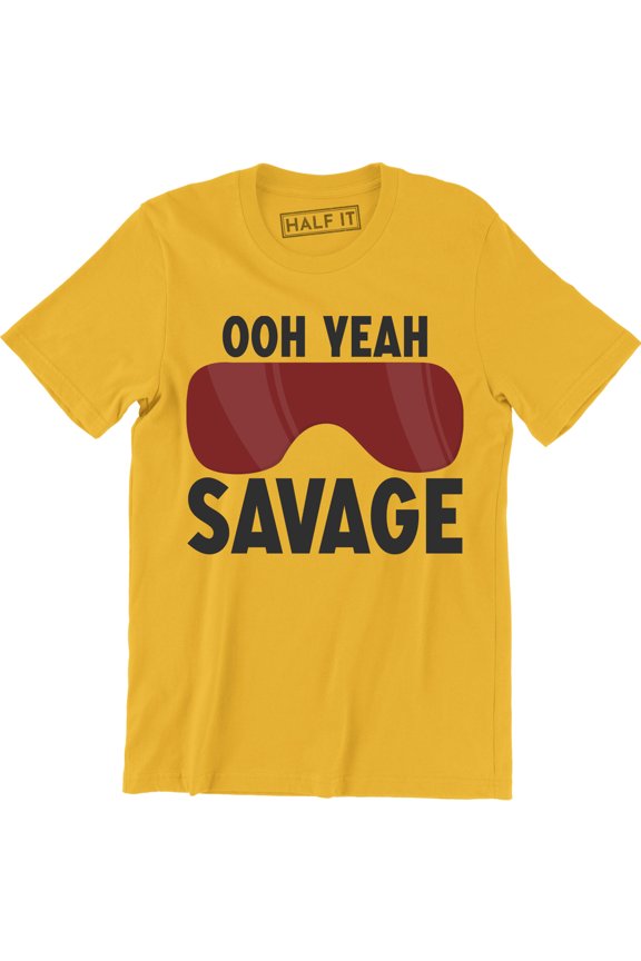 Ooh Yeah Classy Goggles Wrestling Men's Humor Parody Funny T-Shirt