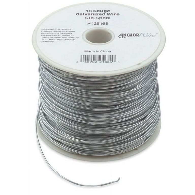 Hillman Galvanized Wire 18 Gauge, 865 ft