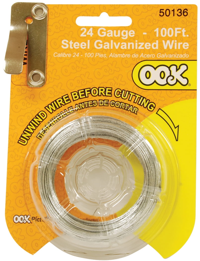 Ook 100 ft. L Plastic 24 Ga. Wire Ook 100 ft. L Plastic 24 Ga. Wire