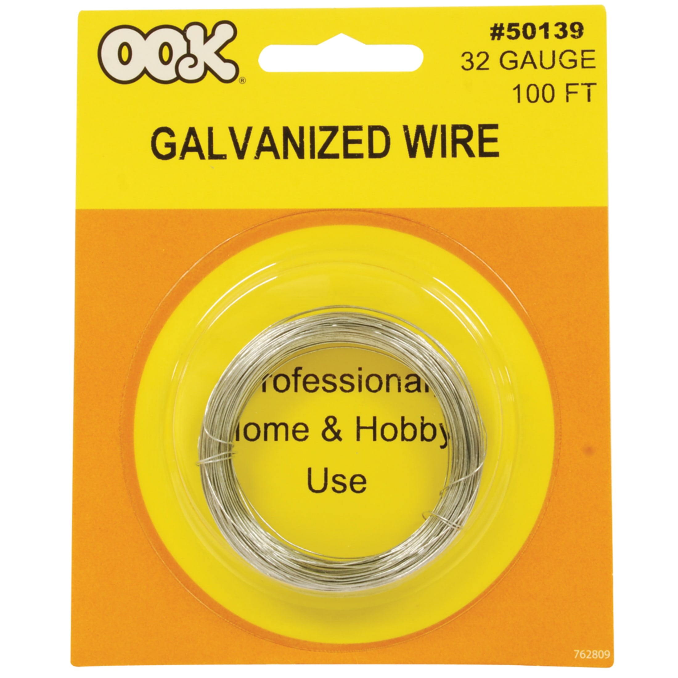 Ook 100 ft. L Galvanized Steel 32 Ga. Wire Ook 100 ft. L Galvanized Steel 32 Ga. Wire