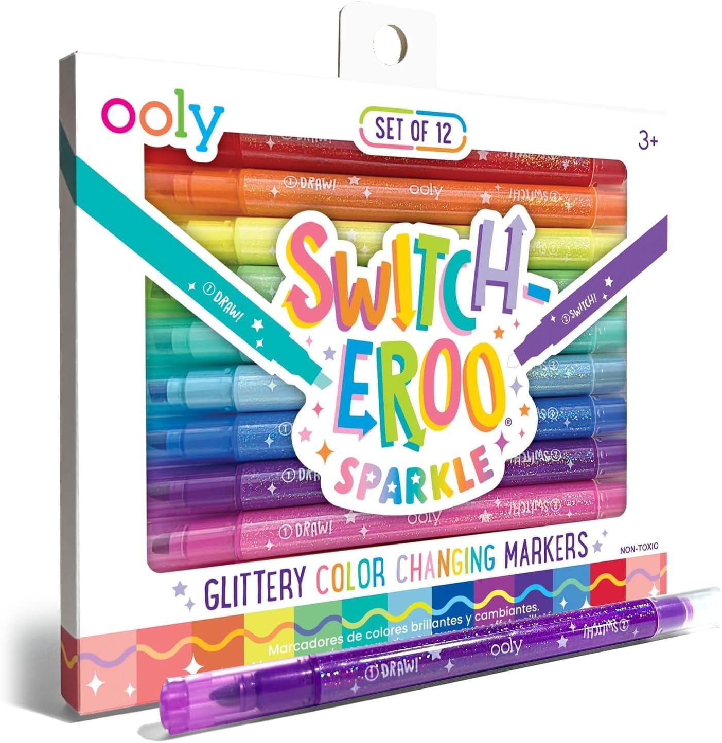 Erasable Markers OOLY, Switch-eroo Double Sided Color Changing Markers ...