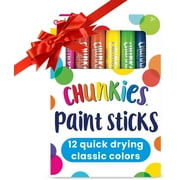 Ooly Chunkies Mess Free Paint Sticks For Kids, 12 Tempera Paint Sticks