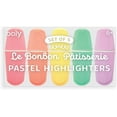 thumbnail image 1 of OOLY Le BonBon Mini Highlighter Set of 5 with Chisel Tip, Pastel Colors, 1 of 4