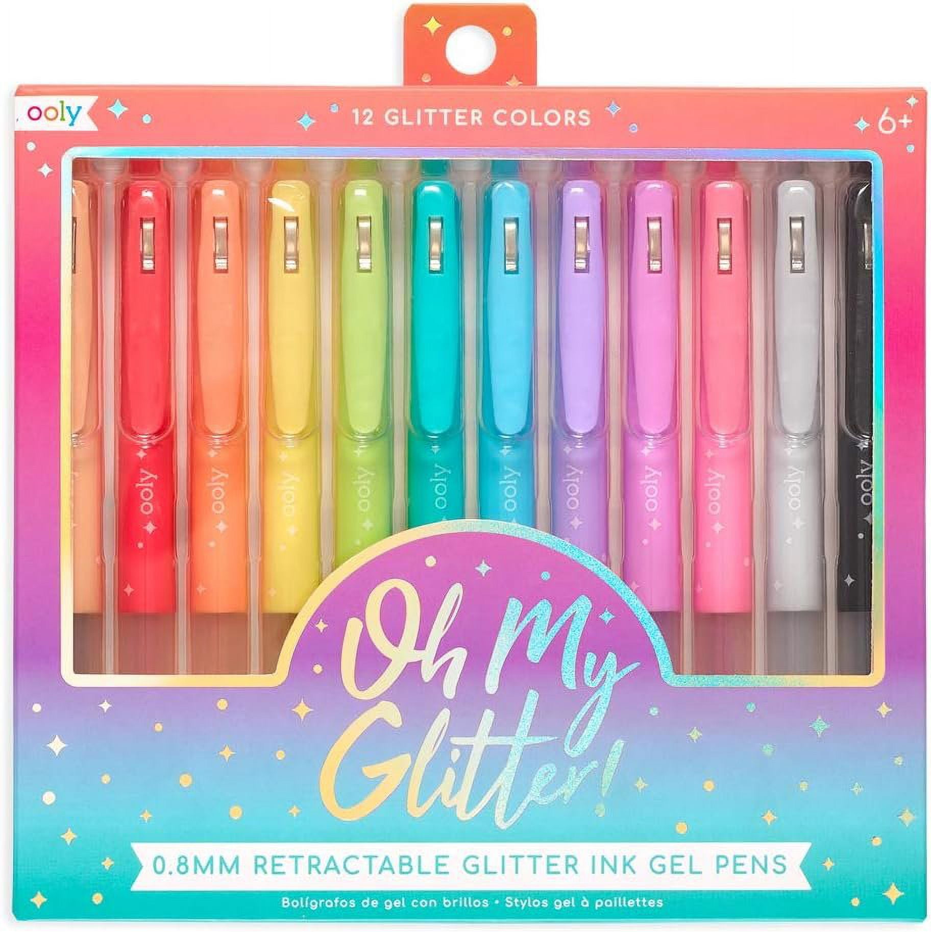 Ooly Oh My Glitter! Gel Pens - Set of 12 