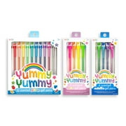 Ooly Yummy Yummy Scented Gel Pen Bundle of 24 - 12 Glitter, 6 Neon & 6 Metallic Gel