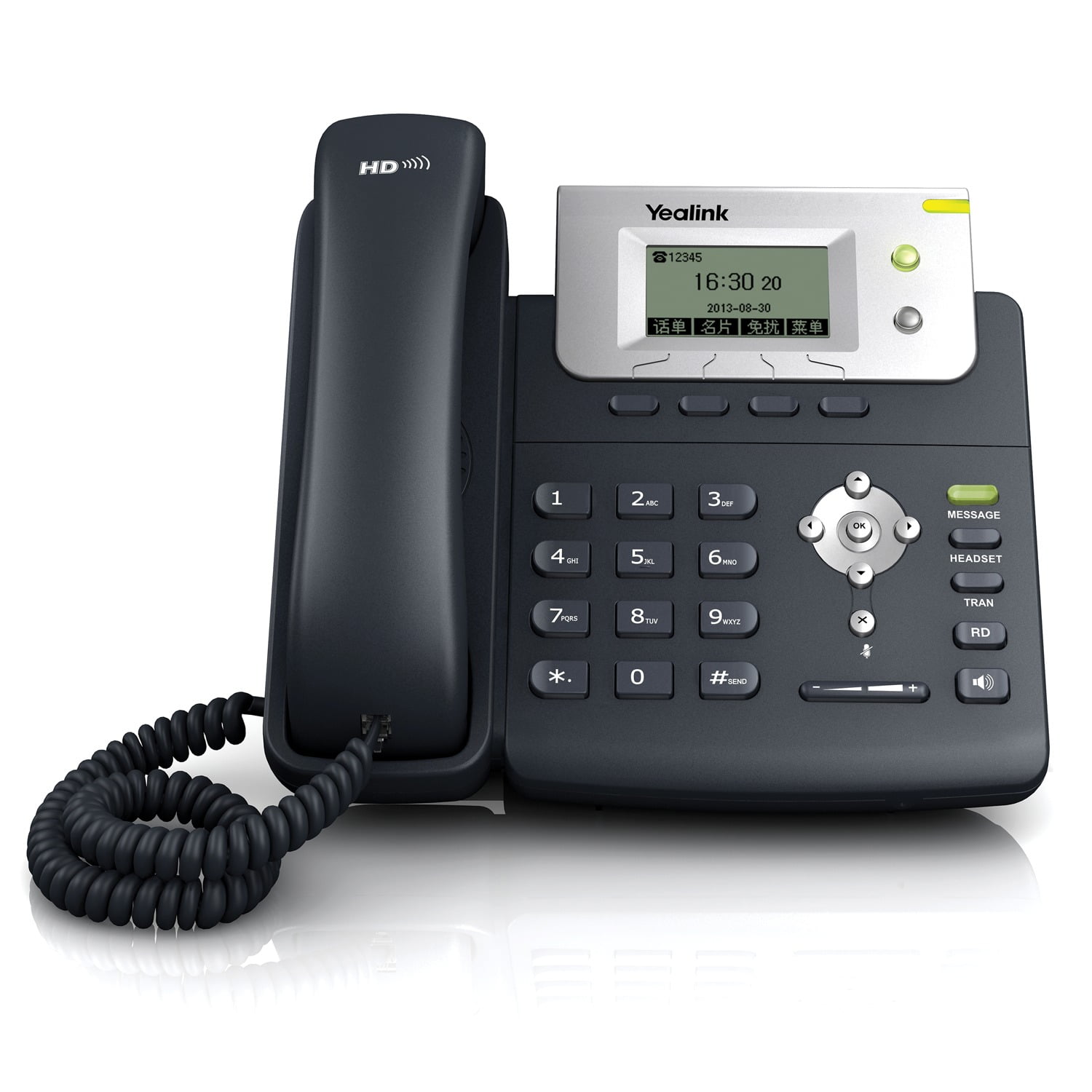 Ooma Office Provisioned Yealink SipT21P 2Line Business IP Desk Phone