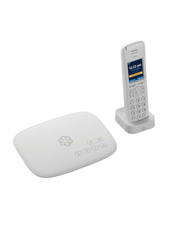 Ooma Phone Genie VoIP Base Station with Cordless HD3 Handset