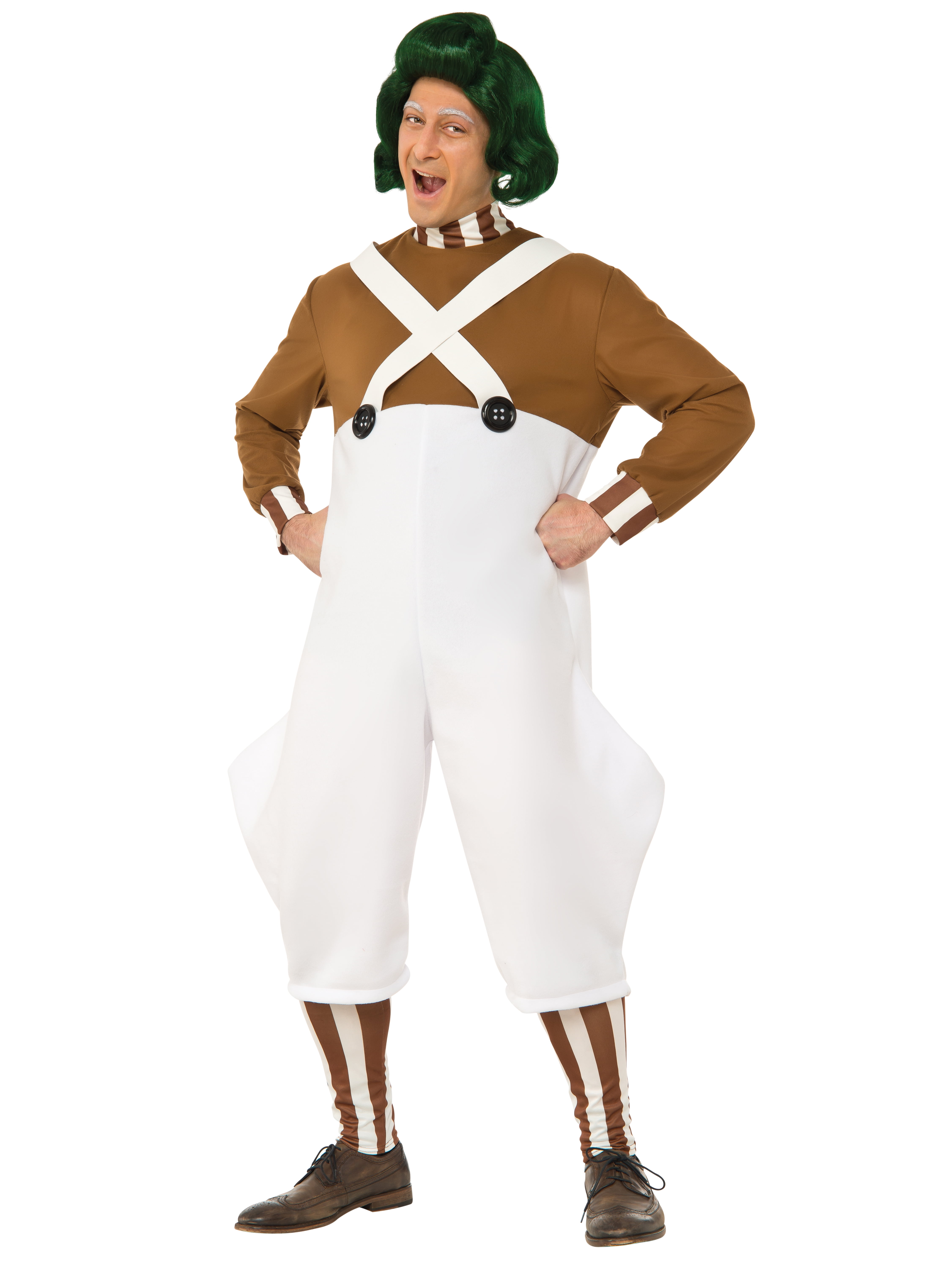 Men s Deluxe Oompa Loompa Costume