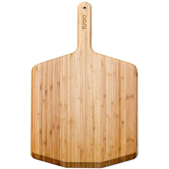 Ooni Bamboo Pizza Peel Wooden Pizza Oven Paddle - Lightweight, Non-Stick - 12 Inch