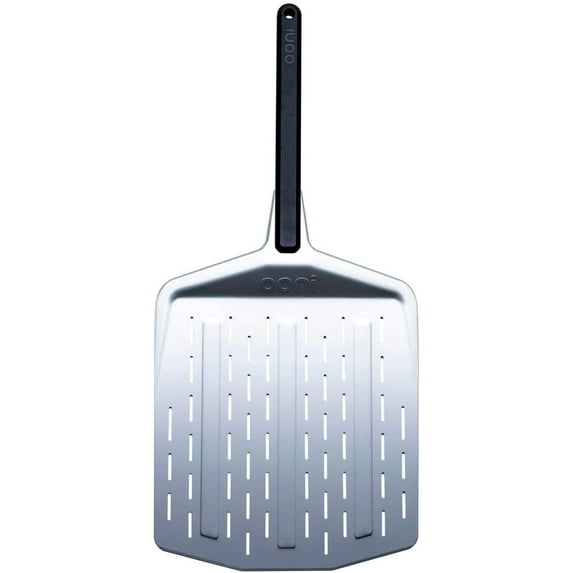 Ooni 14 Perforated Pizza Peel Long Handle Perforated Aluminium Pizza Paddle Lightweight Pizza Turning Peel Ooni Outdoor Pizza Oven Accessories