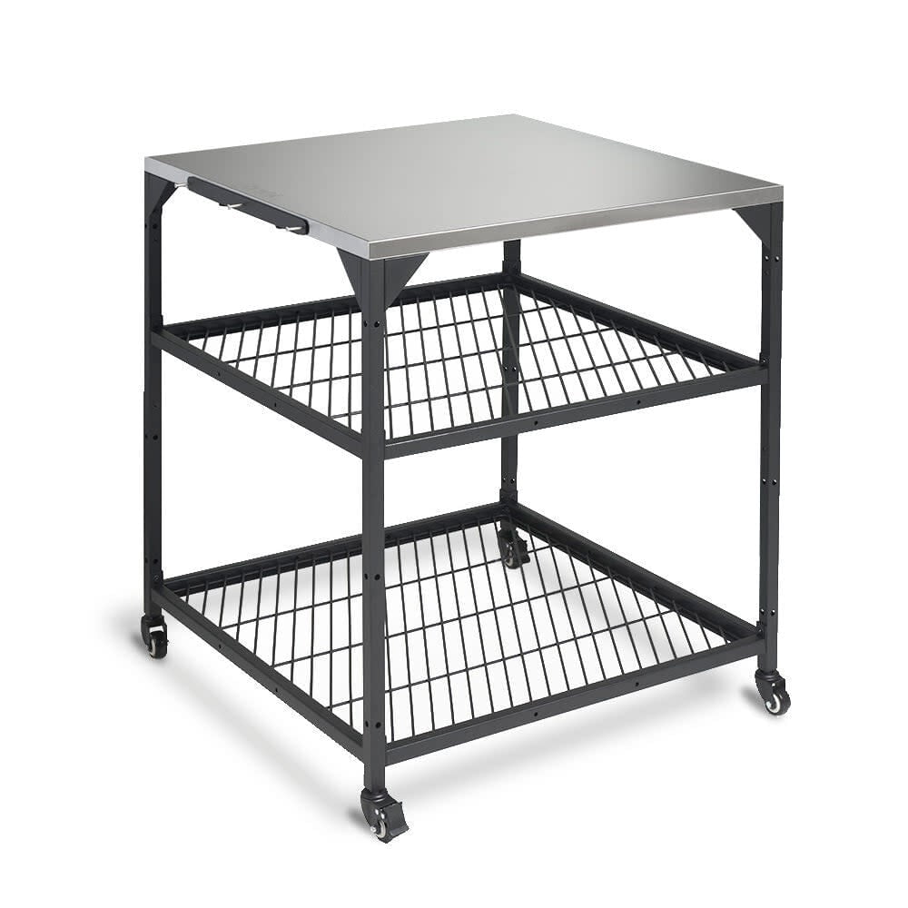 Ooni 31 Inch X 31 Inch X 35 Inch Powder Coated Large Modular Table ...