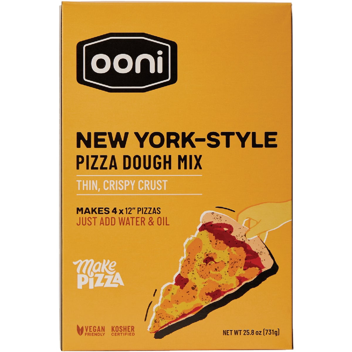 Ooni Pizza Doughs Ooni New York-Style Pizza Dough Mix - Pack of 4