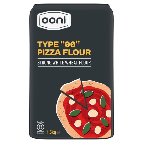 Ooni Type "00" Pizza Flour 1.5kg, Imported from Britain