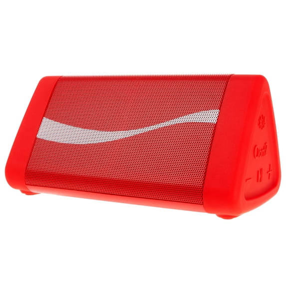 OontZ Angle 3 Coca-Cola® Edition - Enhanced Stereo IPX5 Splashproof Bluetooth Speaker with Volume Boost, Bass Radiator, 100' Range Bluetooth 4.2