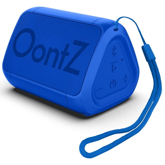 OontZ Angle Solo Compact Bluetooth Speaker, 14-Hour Playtime | Compact 5W Bluetooth speaker with clear sound, 100-ft range, IPX5, mic, AUX Input and USB-C Charging Cable.