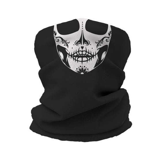 Oooh Yeah! Adult Seamless Bandana Face Covering (Dia Muertos)