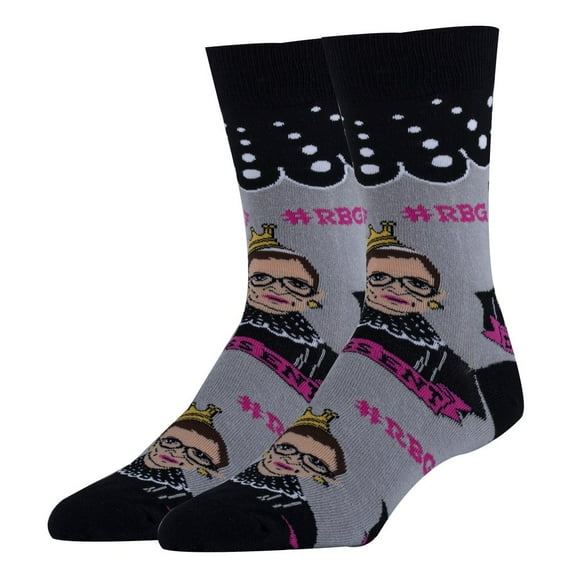 Oooh Yeah! Men's Cotton Crew Sock (#RGB)