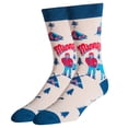 thumbnail image 1 of Oooh Yeah Men's Crew Funny Novelty Socks Minnesota, 1 of 4