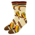 thumbnail image 1 of Oooh Yeah Men's Funny Novelty Crew Socks, Skate Land, Crazy Throwbacks Fashion Socks, 1 of 4