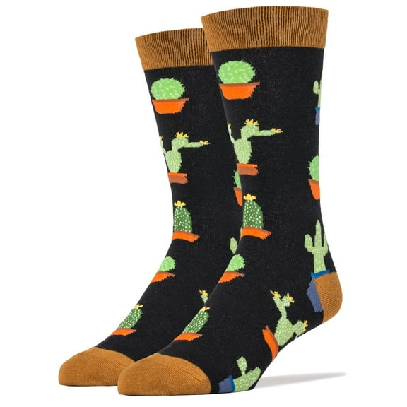 Oooh Yeah Men's Novelty Crew Socks, Funny Cotton Socks, Into The Desert, One Size