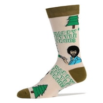 Fotbe Christmas Trees print Women's Men's Novelty Crew Socks Cotton ...