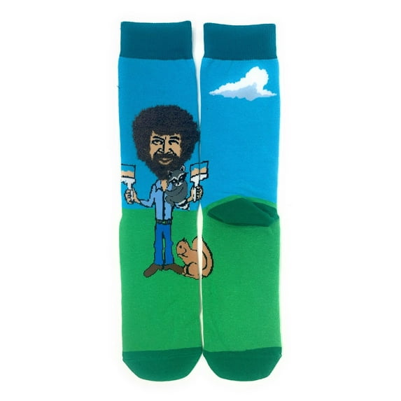 Oooh Yeah! Socks, Mens Cotton Crew Sock (Let's Paint)